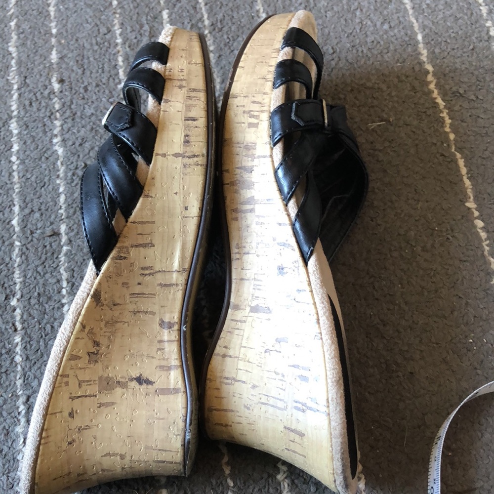 Route 66 slip on heel/sandals size 7.5 - Picture 7 of 8